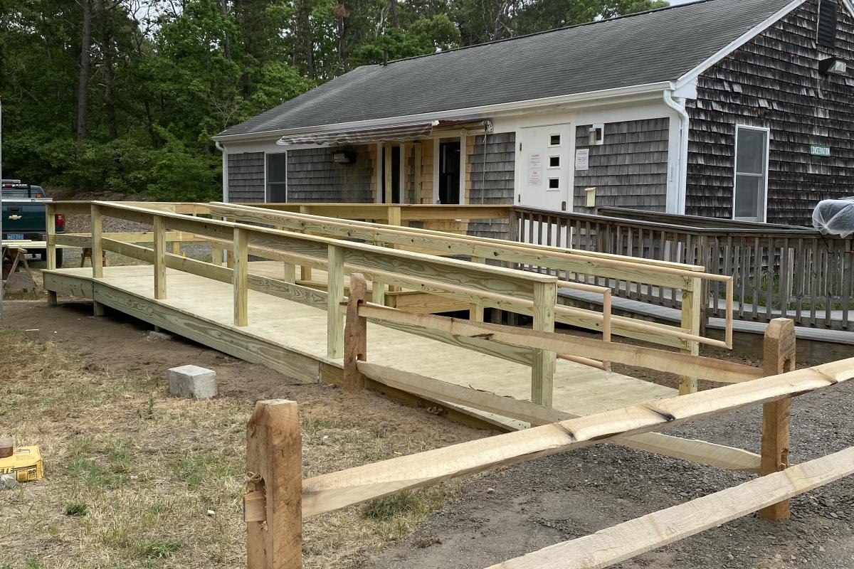 Sticker Office completed ramp