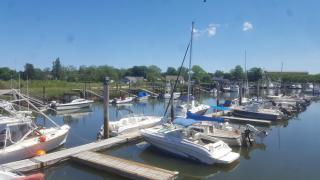 Rock harbor dock